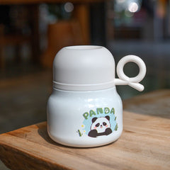Panda-Themed Children's Thermos Cup M1