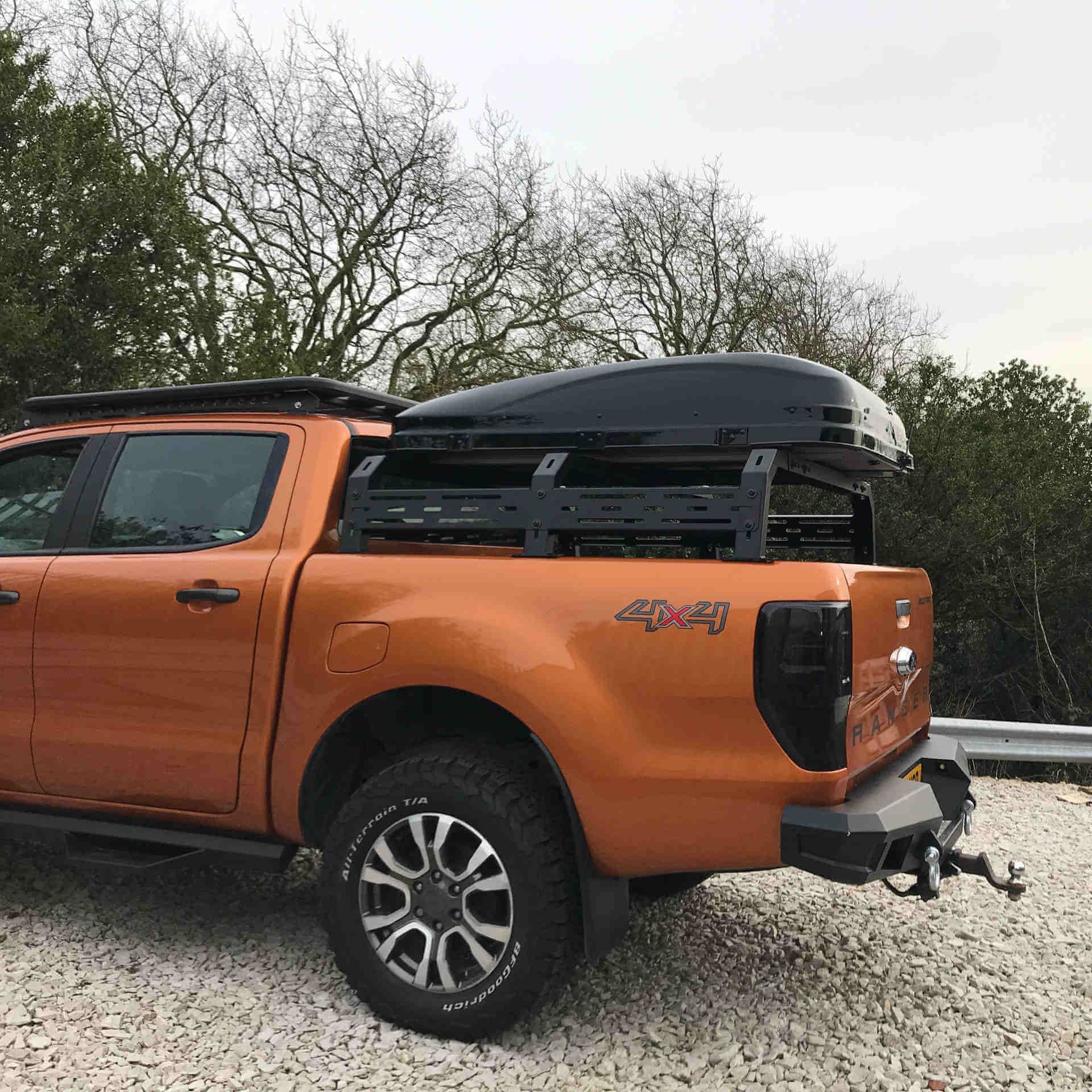 Low Height Adjustable Load Bed Roof Tent Cargo Rack for Nissan Navara NP300 15+