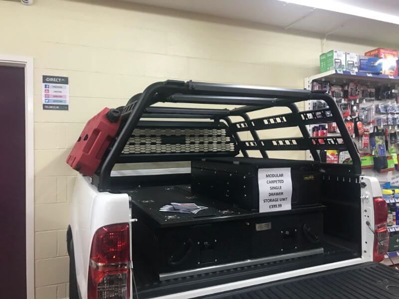 Adjustable Expedition Load Bed Rack Frame System for Nissan Navara NP300 2015+
