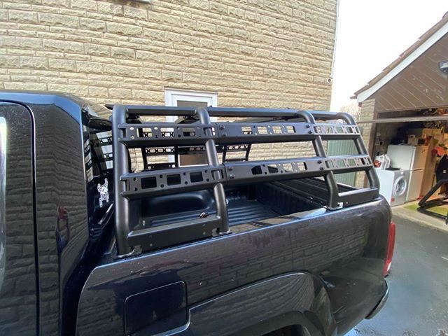 Adjustable Expedition Load Bed Rack Frame System for Nissan Navara NP300 2015+