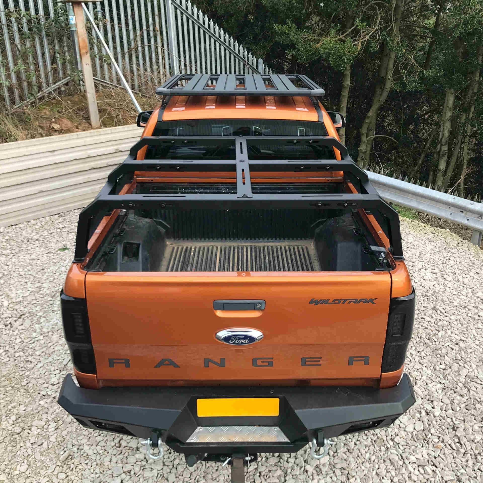 Low Height Adjustable Load Bed Roof Tent Cargo Rack for Nissan Navara NP300 15+