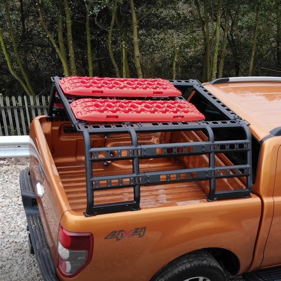 Adjustable Expedition Load Bed Rack Frame System for Nissan Navara NP300 2015+