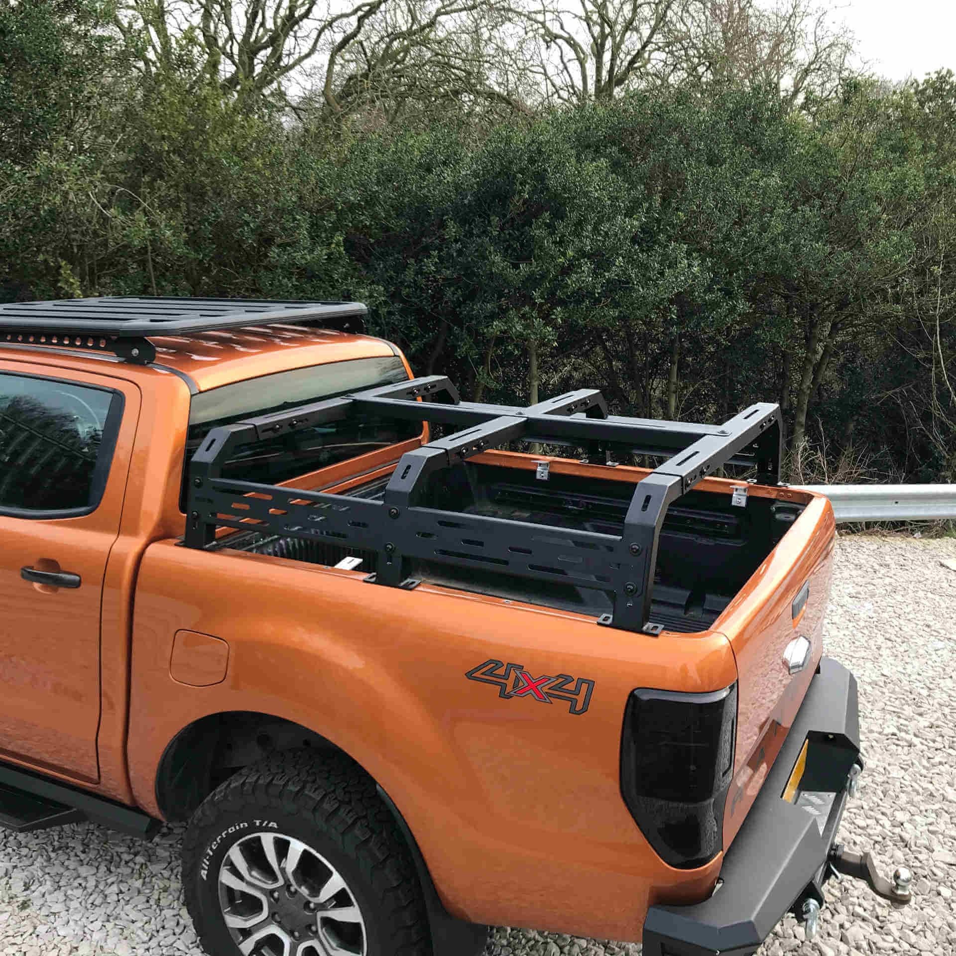 Low Height Adjustable Load Bed Roof Tent Cargo Rack for Nissan Navara NP300 15+