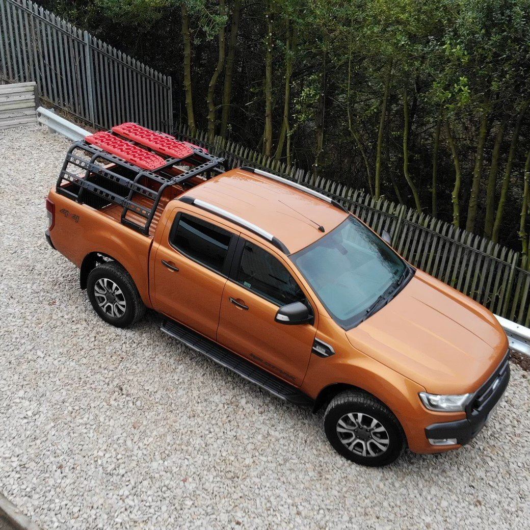 Adjustable Expedition Load Bed Rack Frame System for Toyota Hilux 2016+