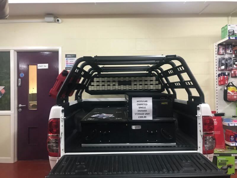 Adjustable Expedition Load Bed Rack Frame System for Nissan Navara NP300 2015+